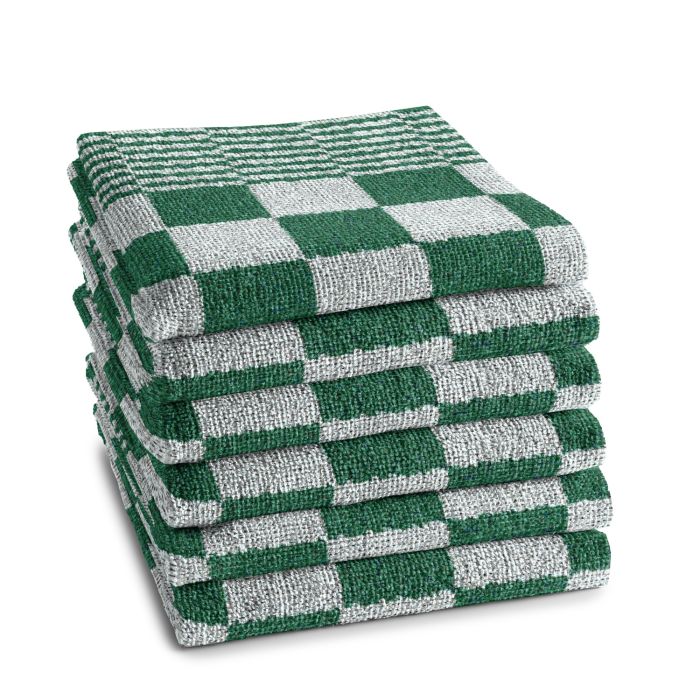 DDDDD Barbeque keukendoek 50x55cm groen (6 stuks)