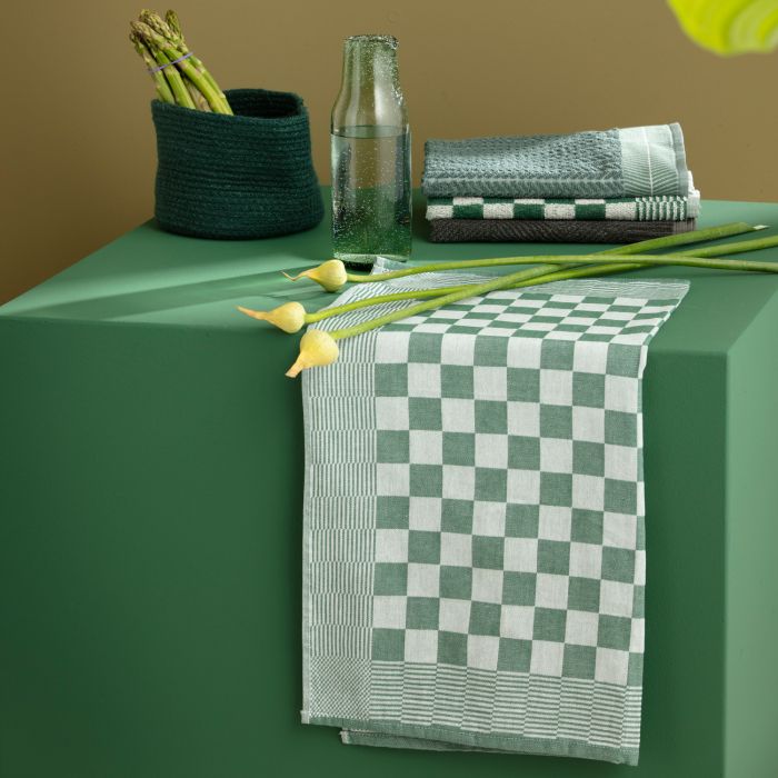 DDDDD Barbeque keukendoek 50x55cm groen (6 stuks)