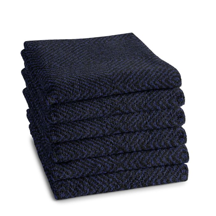 DDDDD Cisis keukendoek 50x55cm navy (6 stuks)