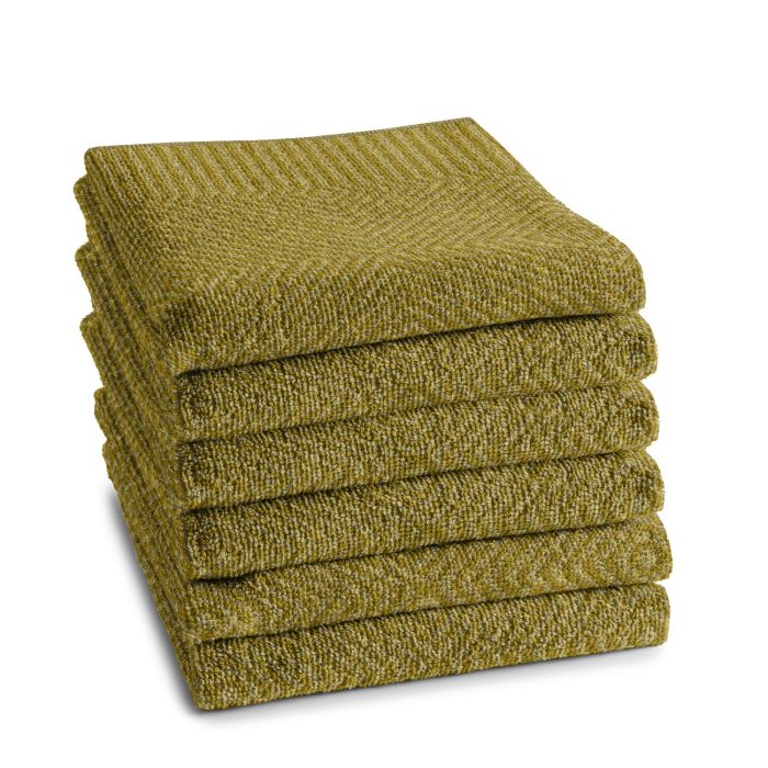 DDDDD Cisis keukendoek 50x55cm saffraan (6 stuks)