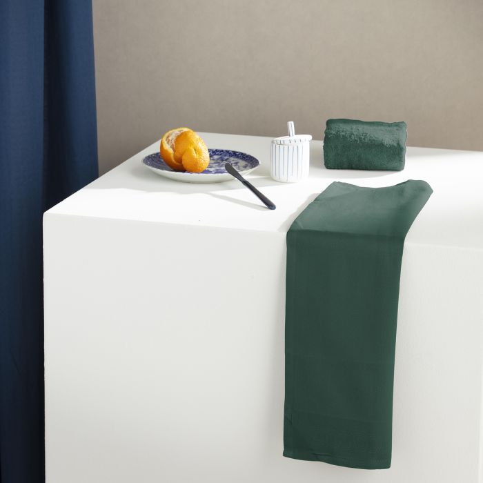 DDDDD Logo theedoek 60x65cm groen (6 stuks)