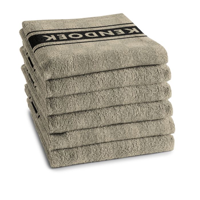 DDDDD Pelle keukendoek 50x55cm natuurkleur (6 stuks)