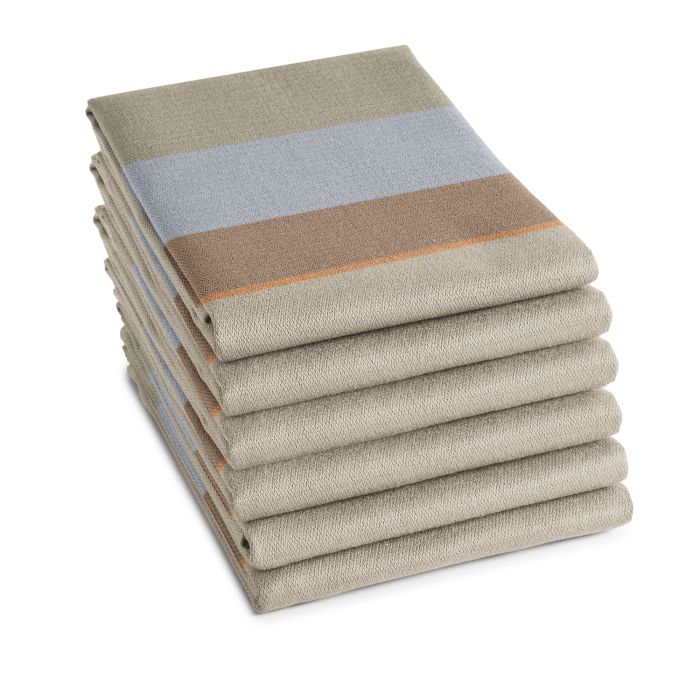 DDDDD Rico theedoek 60x65cm zandkleur (6 stuks)