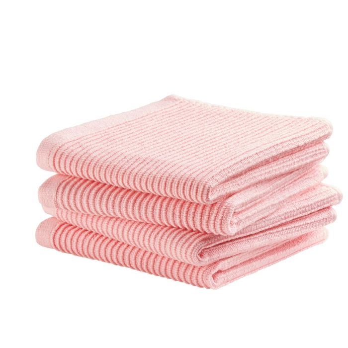 DDDDD Basic UNI vaatdoek 30x30cm pastel roze (4 stuks)
