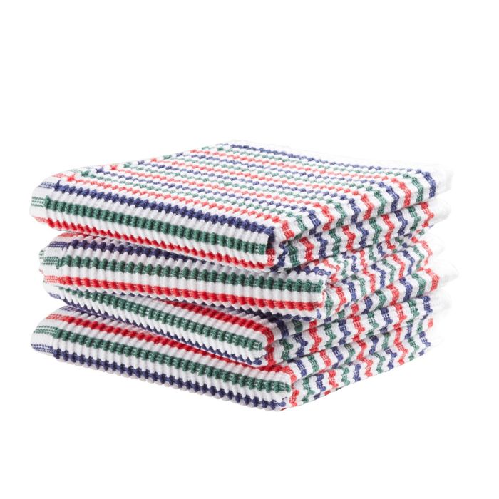 DDDDD Fun vaatdoek 30x30cm multikleur (4 stuks)