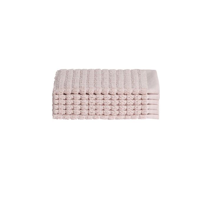 Seahorse Cube washand 16x21cm zachte blos (6 stuks)