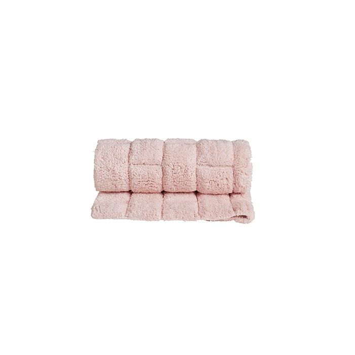 Seahorse Metro badmat 50x60cm parel roze (2 stuks)