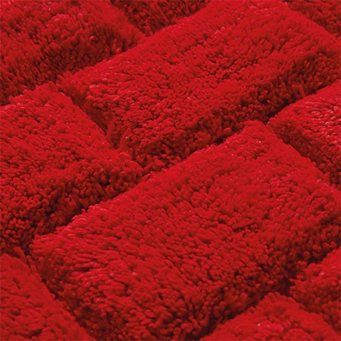 Seahorse Metro badmat 50x60cm rood (2 stuks)