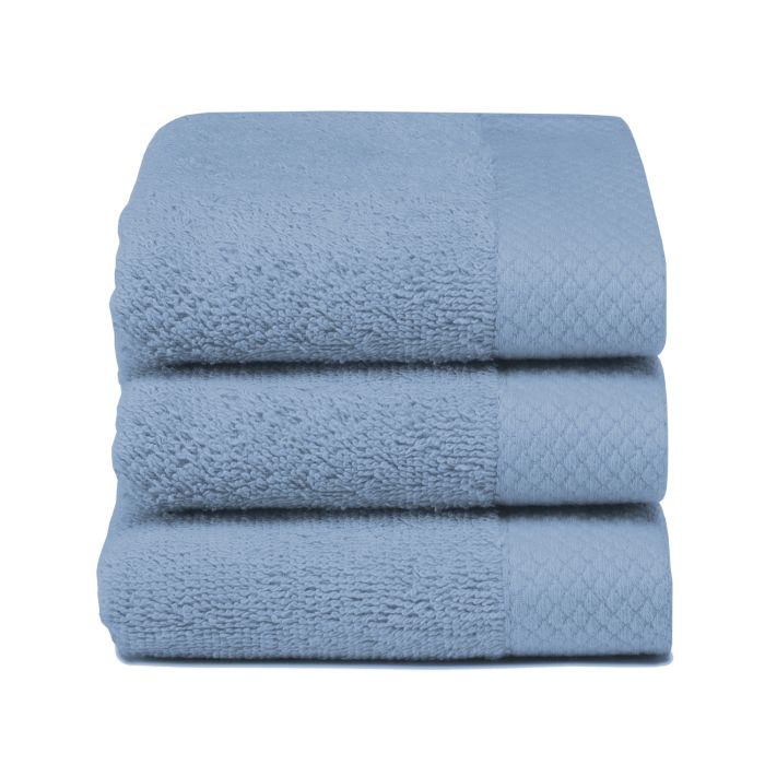 Seahorse Pure gastendoek 30x50cm denim (3 stuks)