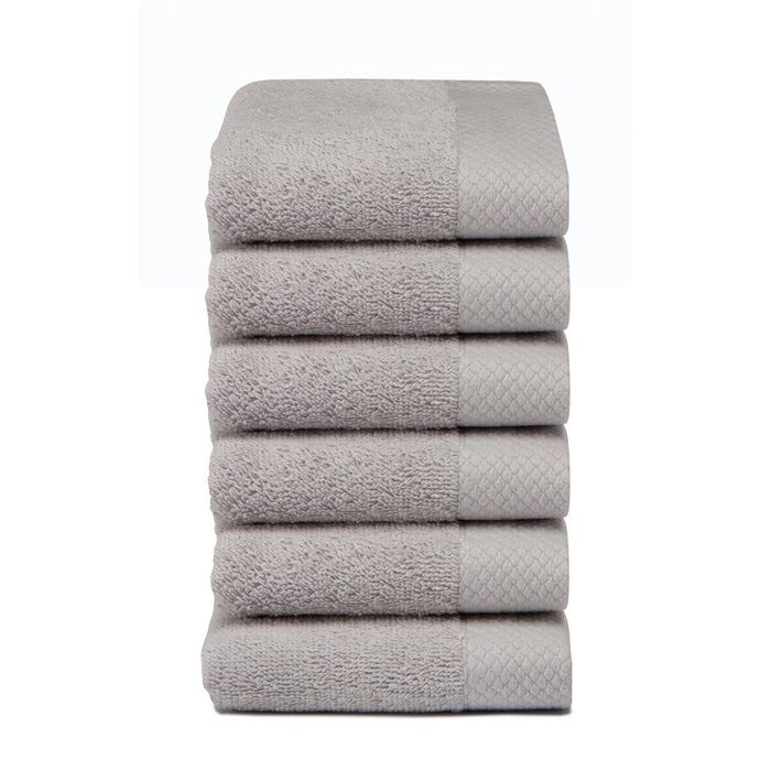 Seahorse Pure gastendoek 30x50cm gletsjerblauw (6 stuks)