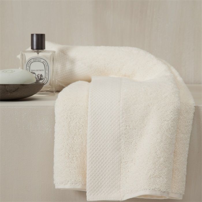 Seahorse Pure baddoek 60x110cm crème (6 stuks)