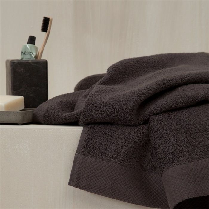 Seahorse Pure baddoek 60x110cm basalt (6 stuks)