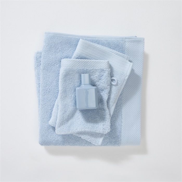 Seahorse Pure baddoek 60x110cm blauw (6 stuks)