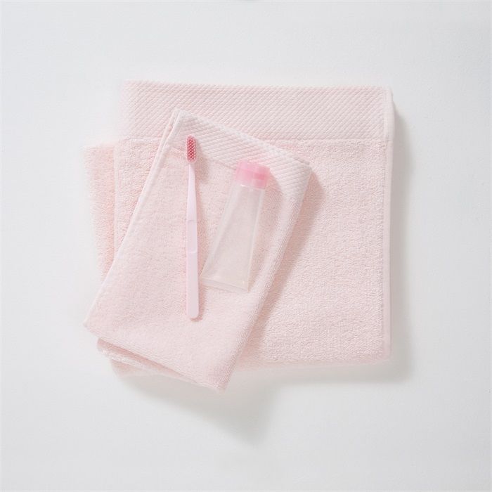 Seahorse Pure baddoek 60x110cm parel roze (6 stuks)