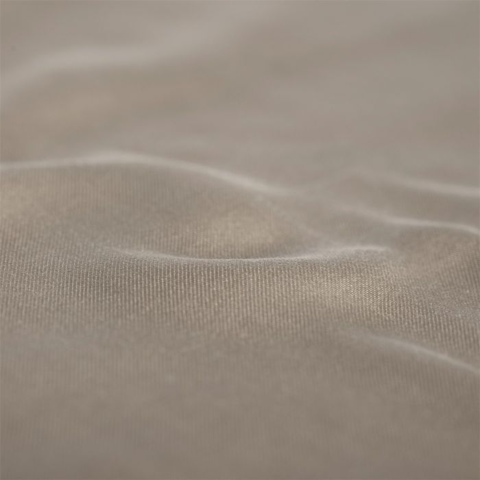 Cinderella Sundays dubbele splittopper hoeslaken 180x210cm satijn taupe (tot 15cm)