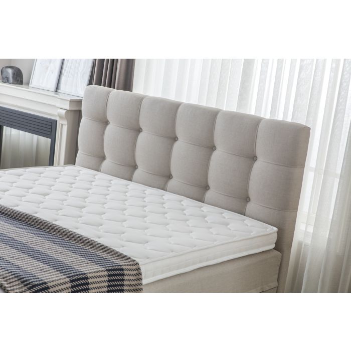 Big Storage boxspring met opbergruimte 180x200cm beige