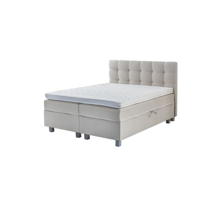 Big Storage boxspring met opbergruimte 180x200cm beige