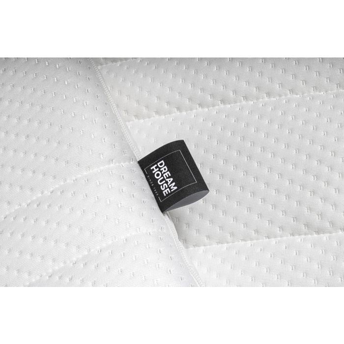 Grande opbergboxspring 160x200cm antraciet met NASA topdekmatras