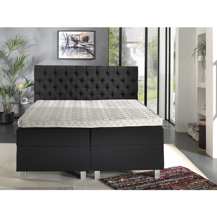 Urus opbergboxspring 180x200cm antraciet