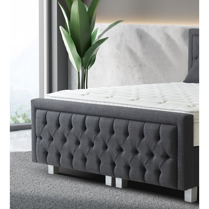 Royal opbergboxspring 180x200cm antraciet