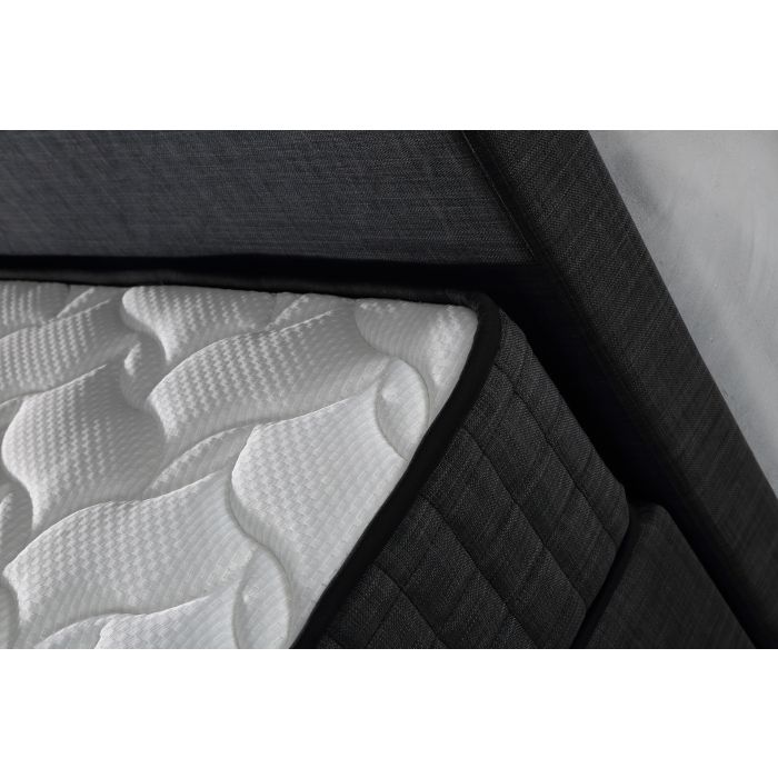 Space opbergboxspring 140x200cm antraciet
