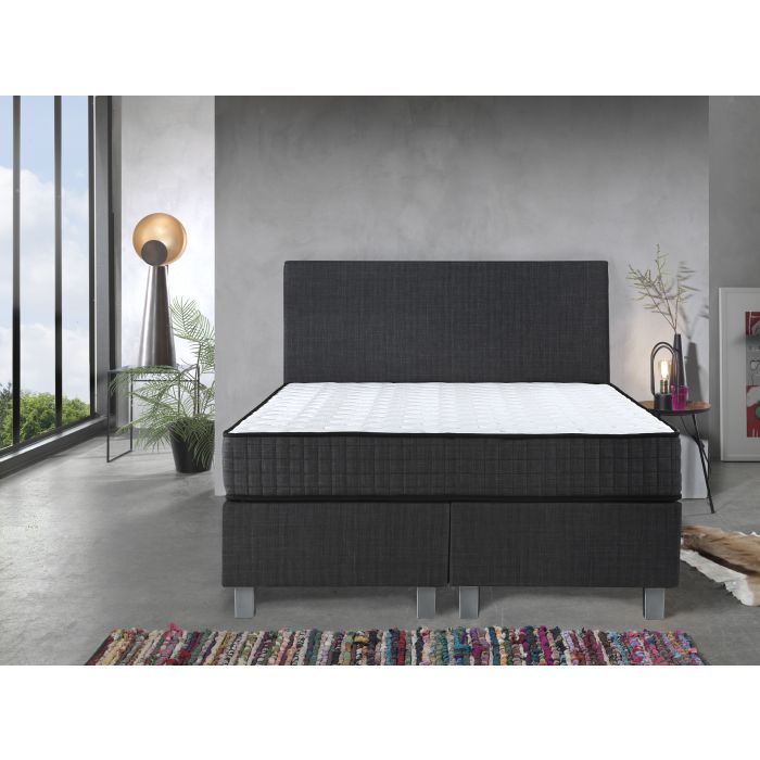 Space opbergboxspring 140x200cm antraciet