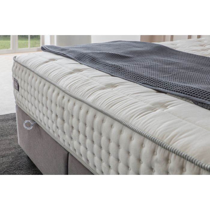 Cannes opbergboxspring 180x200cm grijs