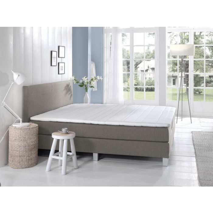Comfort 2.0 vlakke boxspring 120x210cm beige