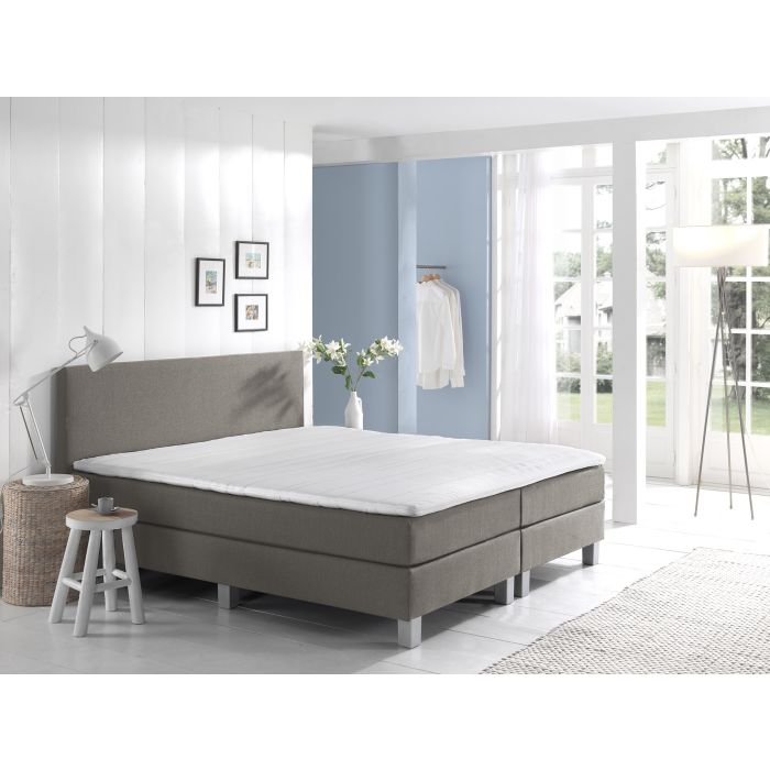 Comfort 2.0 vlakke boxspring 160x200cm beige