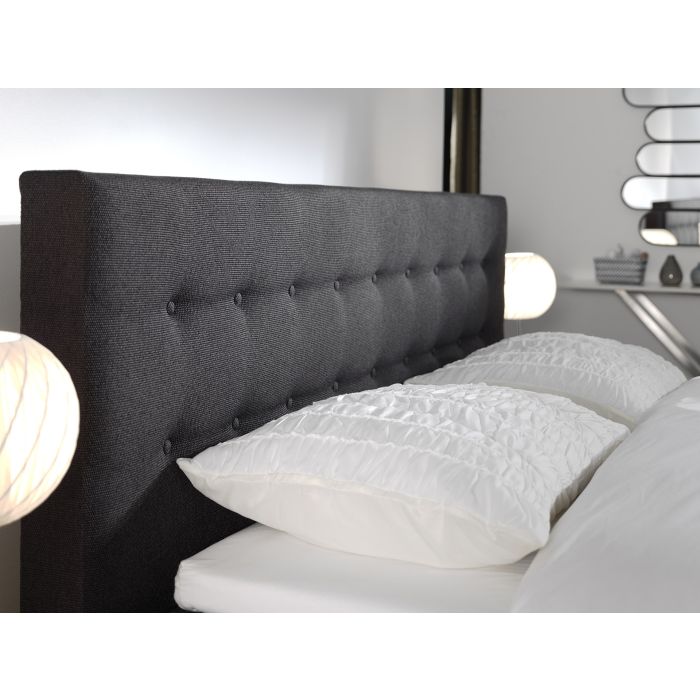 Your Home Pull elektrische boxspring 180x200cm antraciet met NASA topper
