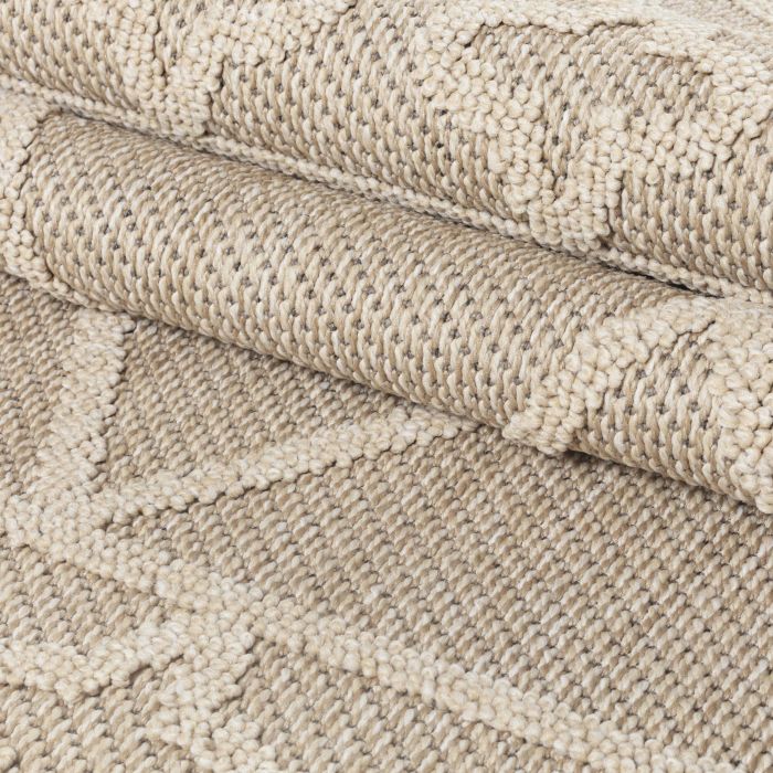 Patara Lezon buitenkleed laagpolig rechthoek 200x290cm beige