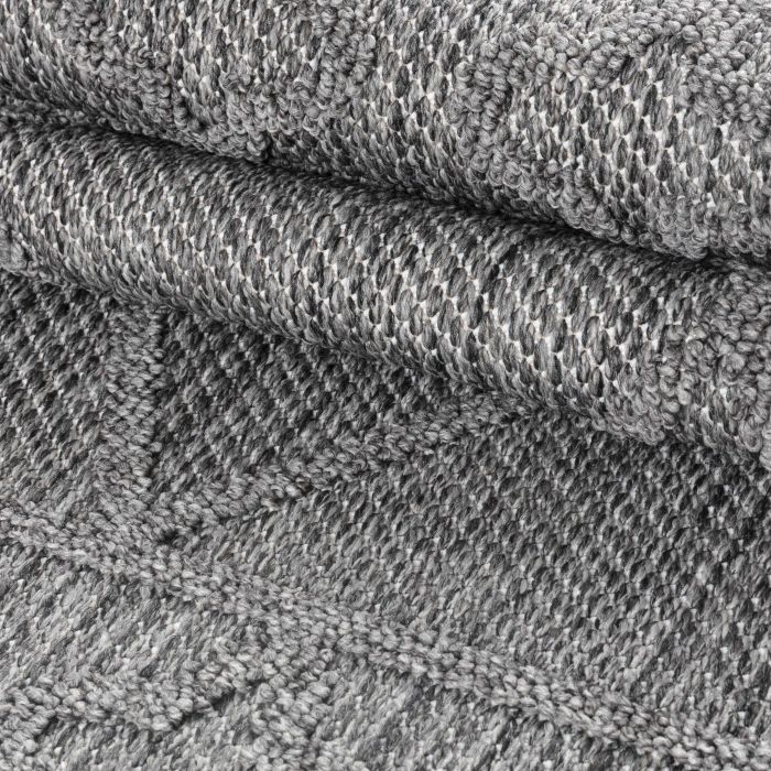 Patara Lezon buitenkleed laagpolig rechthoek 200x290cm grijs