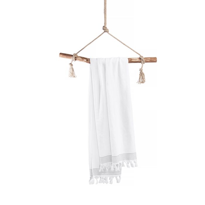 Soft Cotton hamamdoek/fouta 100x180cm wit