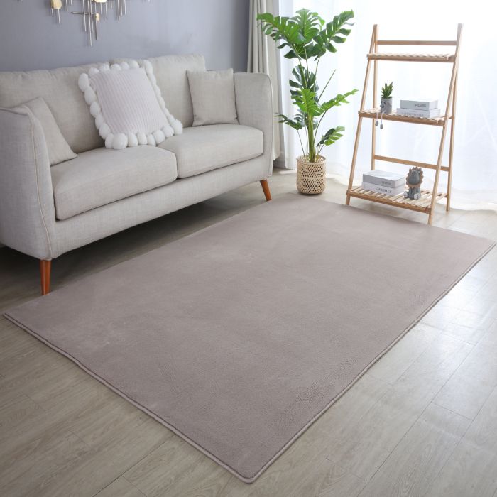Sky vloerkleed laagpolig rechthoek 240x340cm beige