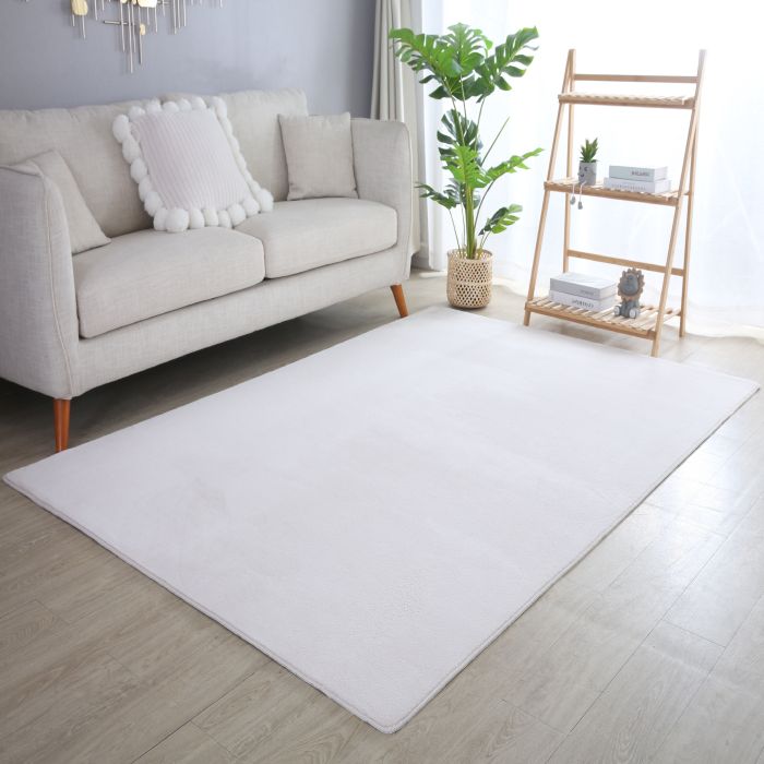 Sky vloerkleed laagpolig loper 60x110cm crème