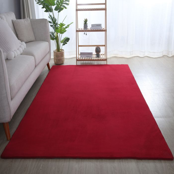 Sky vloerkleed laagpolig rechthoek 200x290cm rood