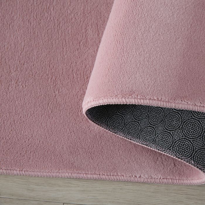 Sky vloerkleed laagpolig loper 80x250cm roze