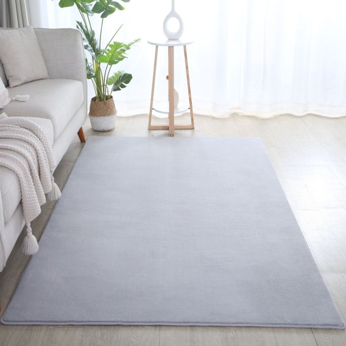 Sky vloerkleed laagpolig rechthoek 160x230cm zilver