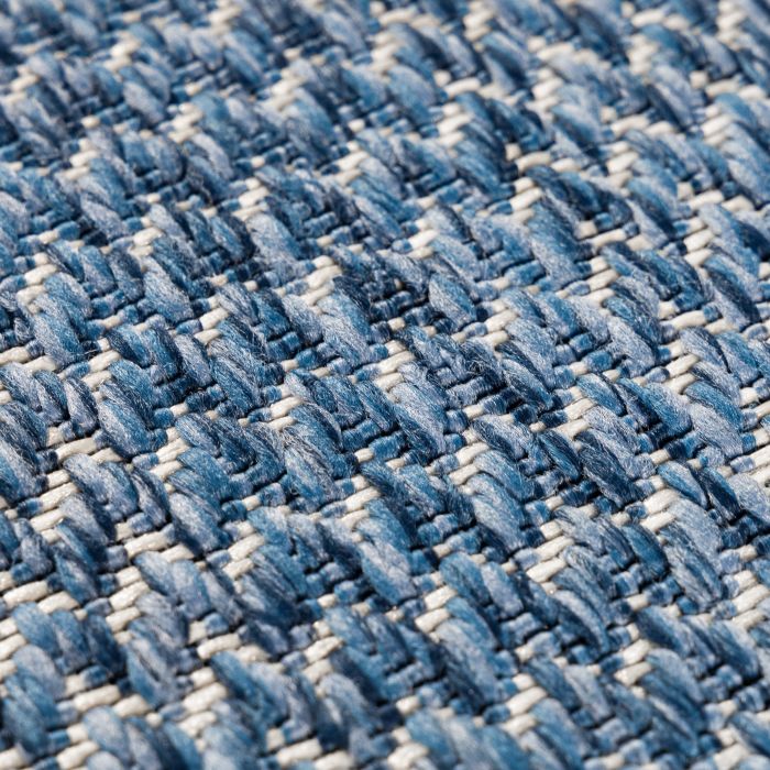 Zagora Drax binnen- & buitenkleed rechthoek 240x340cm blauw