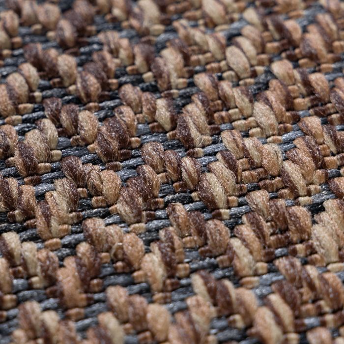 Zagora Drax binnen- & buitenkleed loper 80x150cm koper