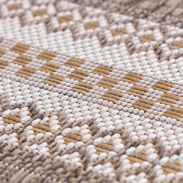 Sunny Faye binnen- & buitenkleed rechthoek 140x200cm beige