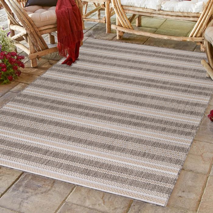Sunny Faye binnen- & buitenkleed rechthoek 140x200cm beige