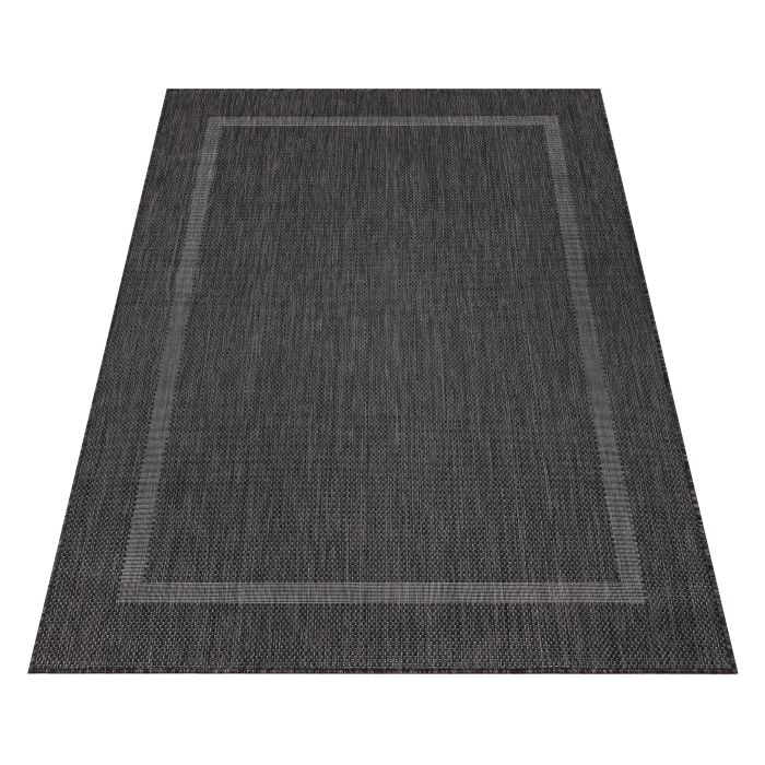 Relax Tranqua binnen- & buitenkleed loper 80x250cm zwart