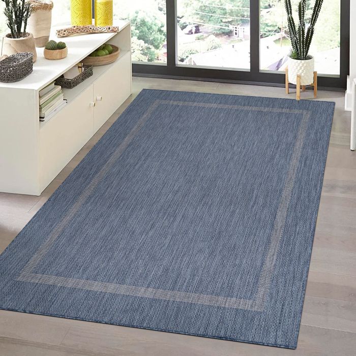 Relax Tranqua binnen- & buitenkleed loper 80x150cm blauw