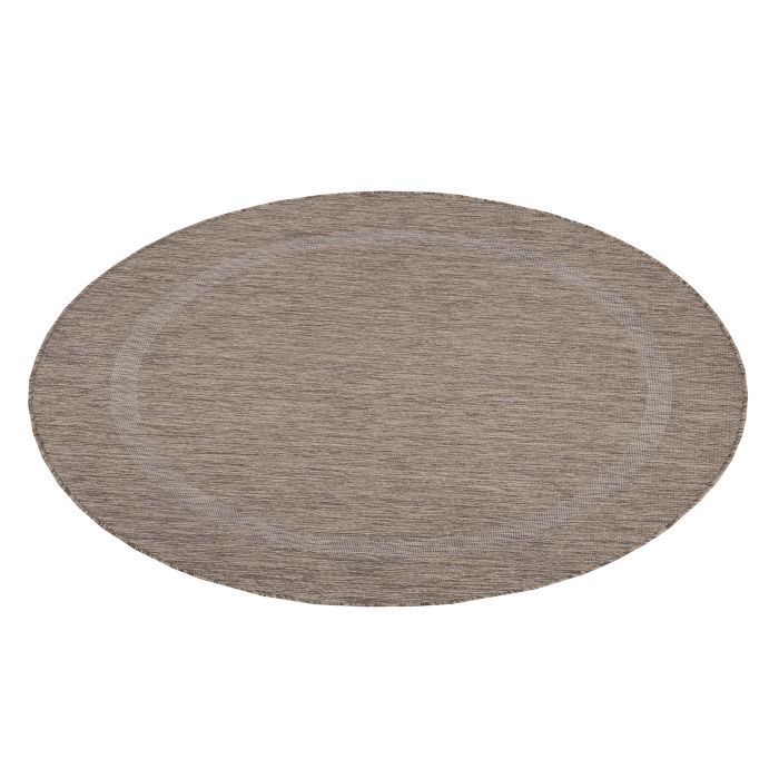 Relax Tranqua binnen- & buitenkleed rond Ø 200cm bruin