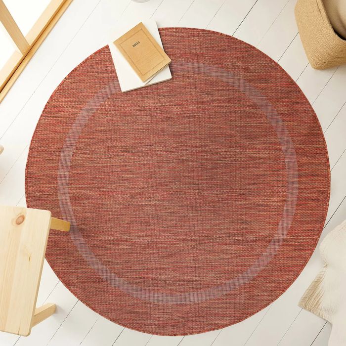 Relax Tranqua binnen- & buitenkleed rond Ø 120cm koper