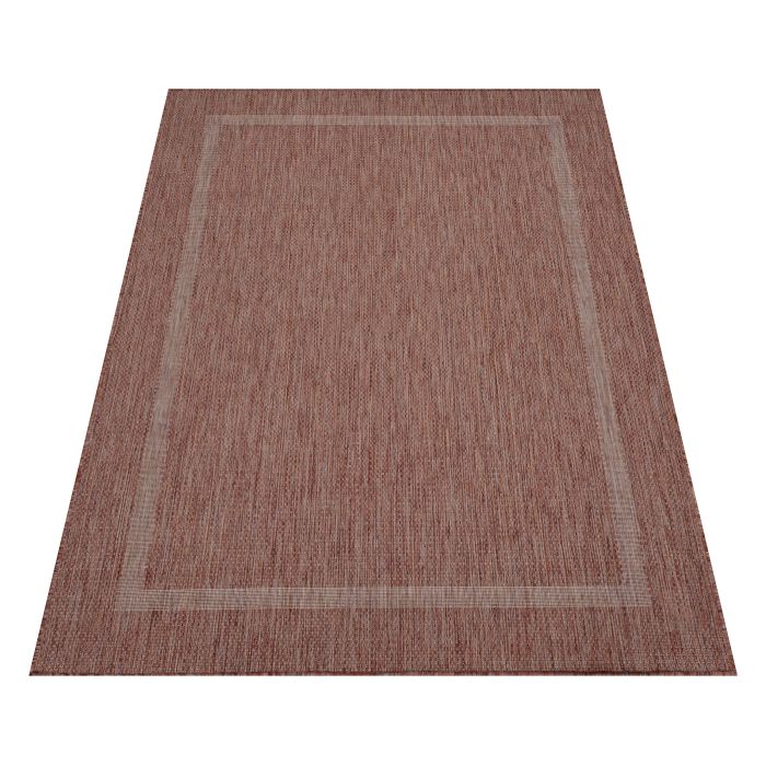 Relax Tranqua binnen- & buitenkleed rechthoek 140x200cm rood