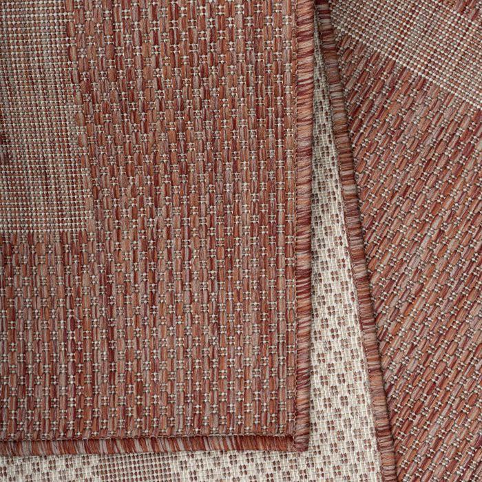 Relax Tranqua binnen- & buitenkleed rechthoek 140x200cm rood
