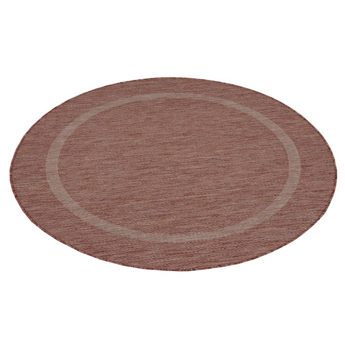Relax Tranqua binnen- & buitenkleed rond Ø 200cm rood