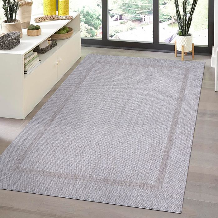 Relax Tranqua binnen- & buitenkleed loper 60x100cm zilver